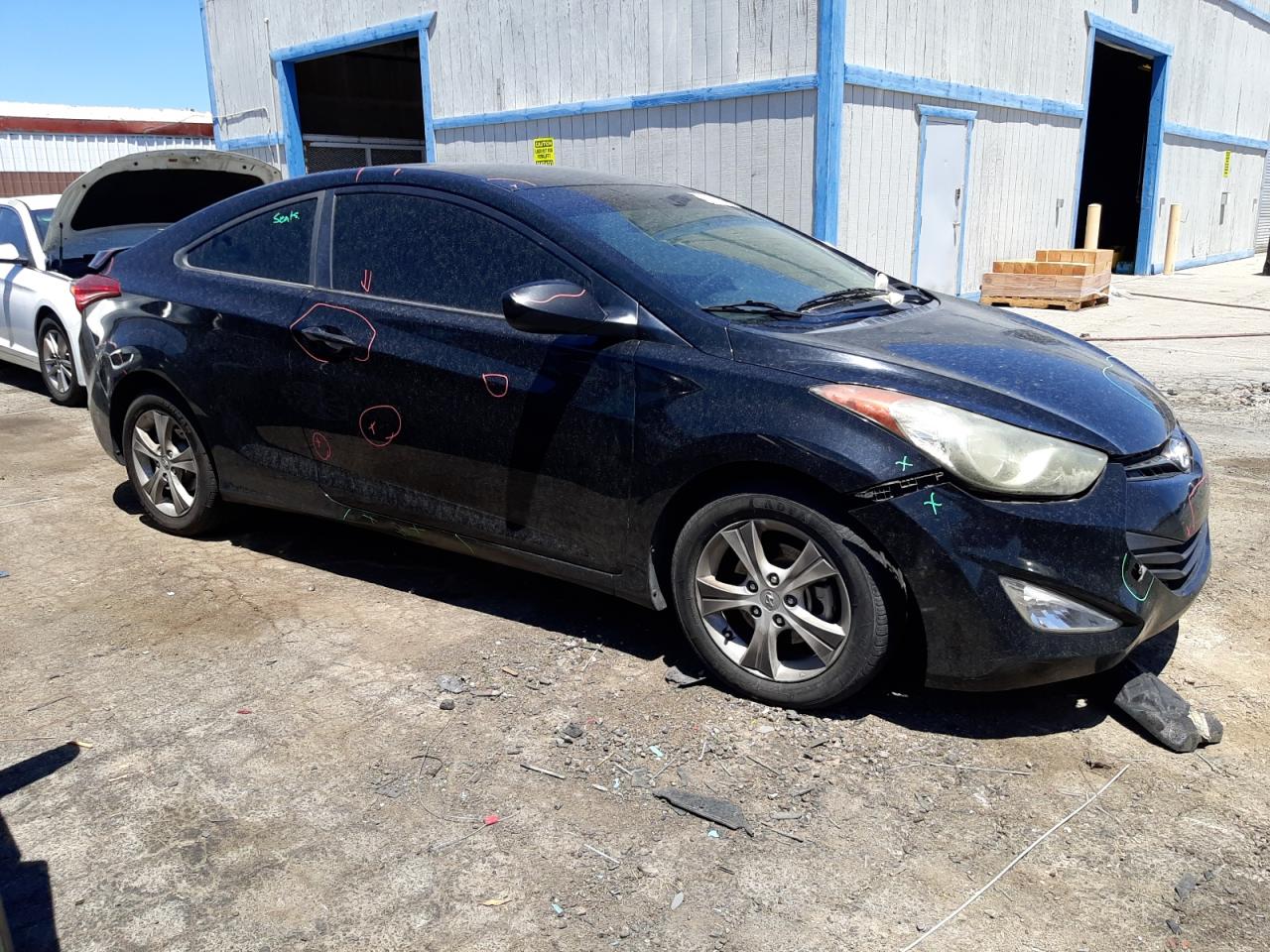 KMHDH6AE3DU001063 2013 Hyundai Elantra Coupe Gs