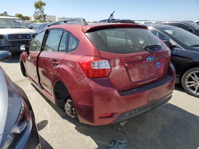 SUBARU IMPREZA SP 2015 red  gas JF1GPAV66FH218439 photo #3