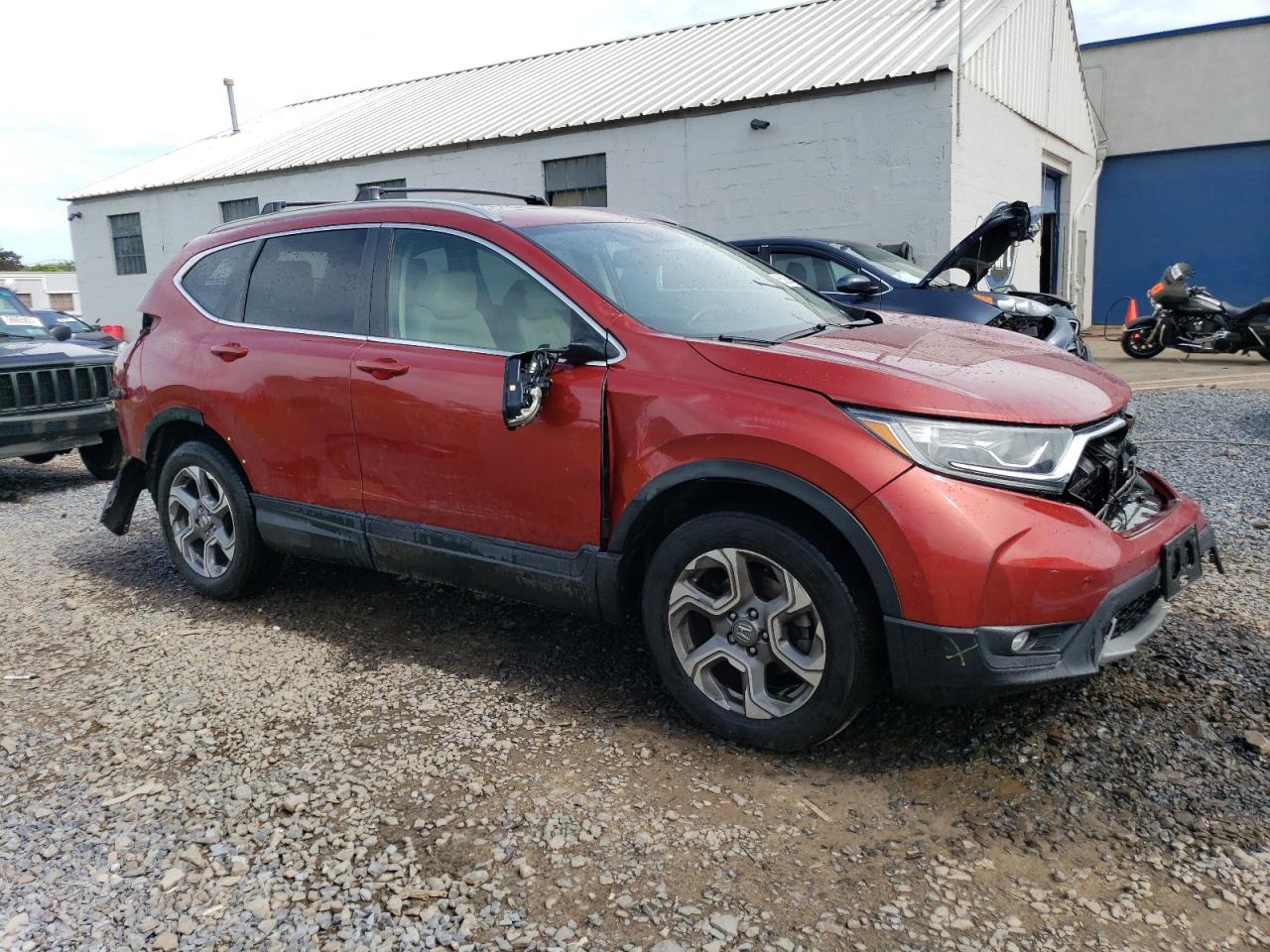 2018 Honda Cr-V Exl vin: 2HKRW2H82JH649346