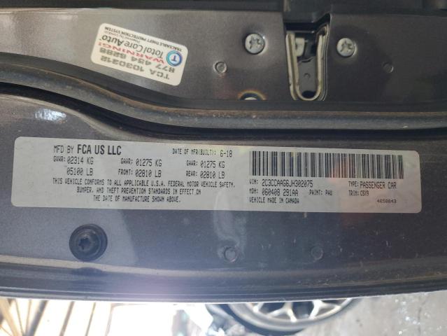 2018 Chrysler 300 Touring VIN: 2C3CCAAG6JH302075 Lot: 51594594