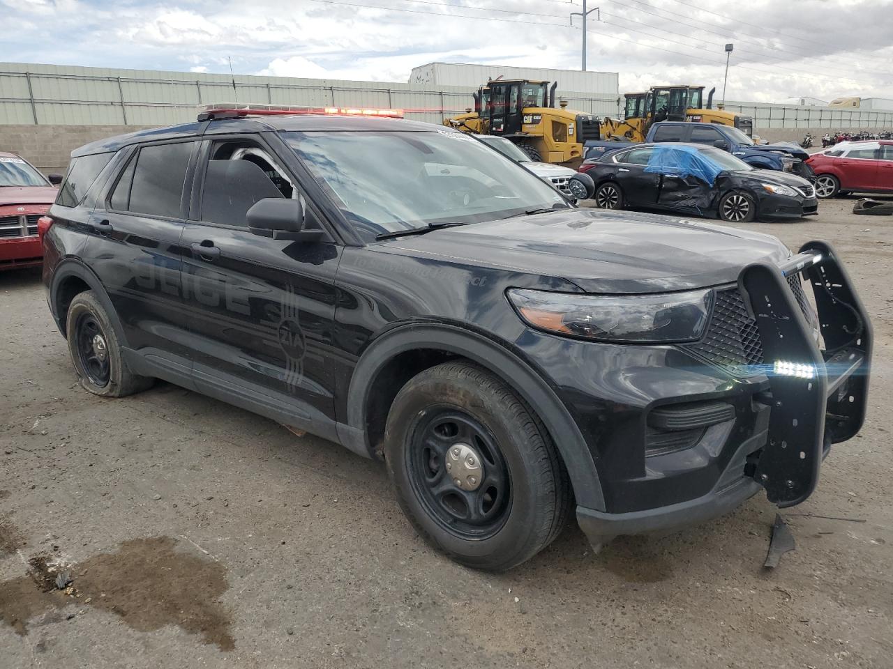 1FM5K8AB2MGC45258 2021 Ford Explorer Police Interceptor