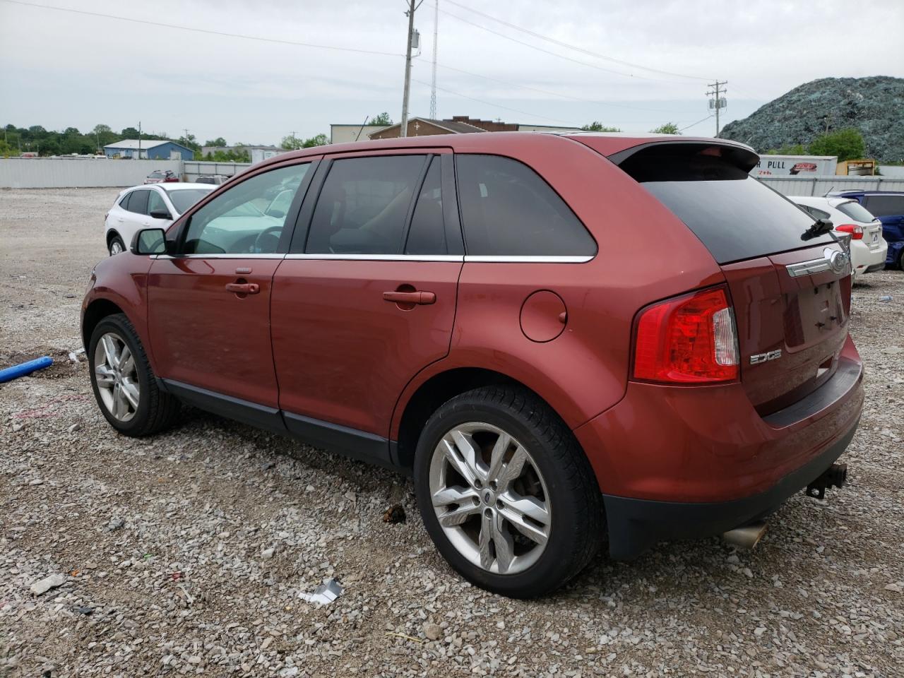 Lot #2645404757 2014 FORD EDGE LIMIT