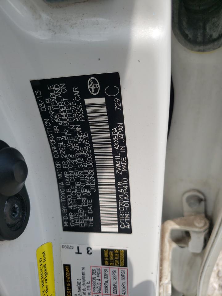 JTDZN3EU6D3250935 2013 Toyota Prius V