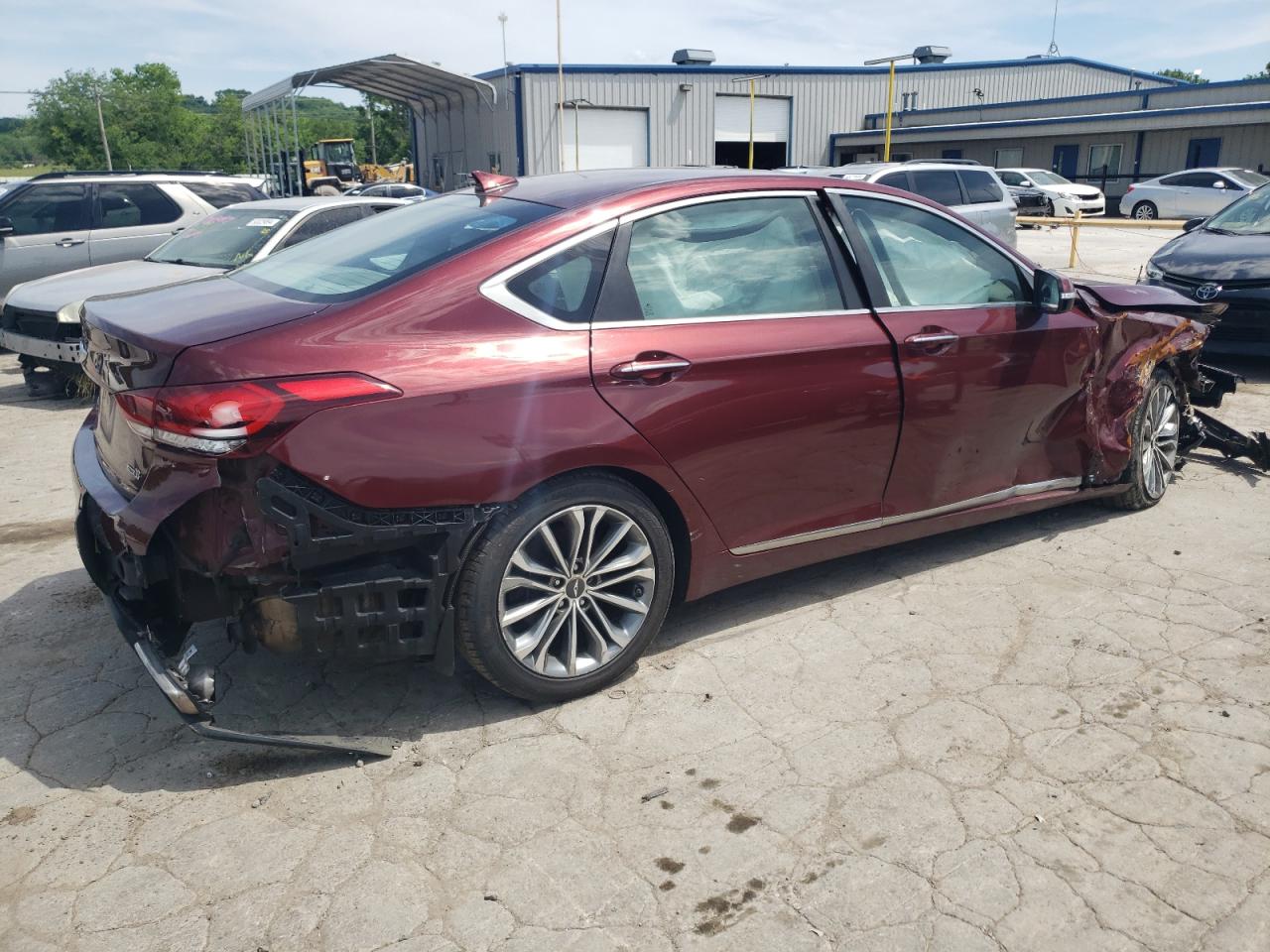 2016 Hyundai Genesis 3.8L vin: KMHGN4JE2GU138736