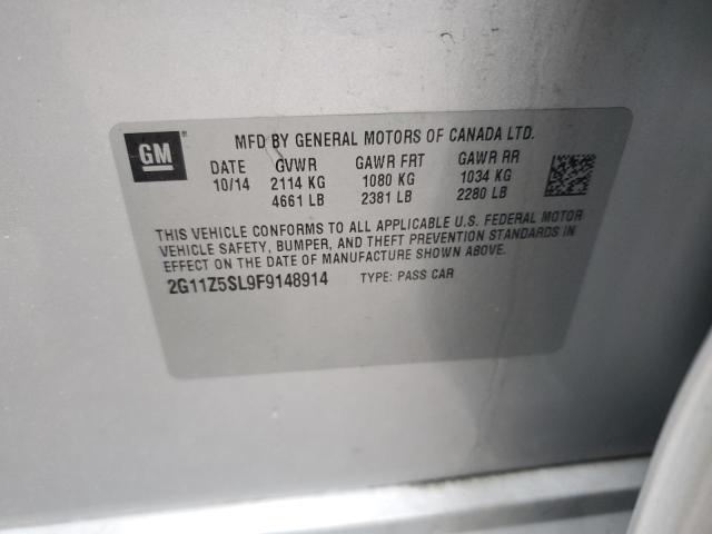 2015 Chevrolet Impala Ls VIN: 2G11Z5SL9F9148914 Lot: 54257174