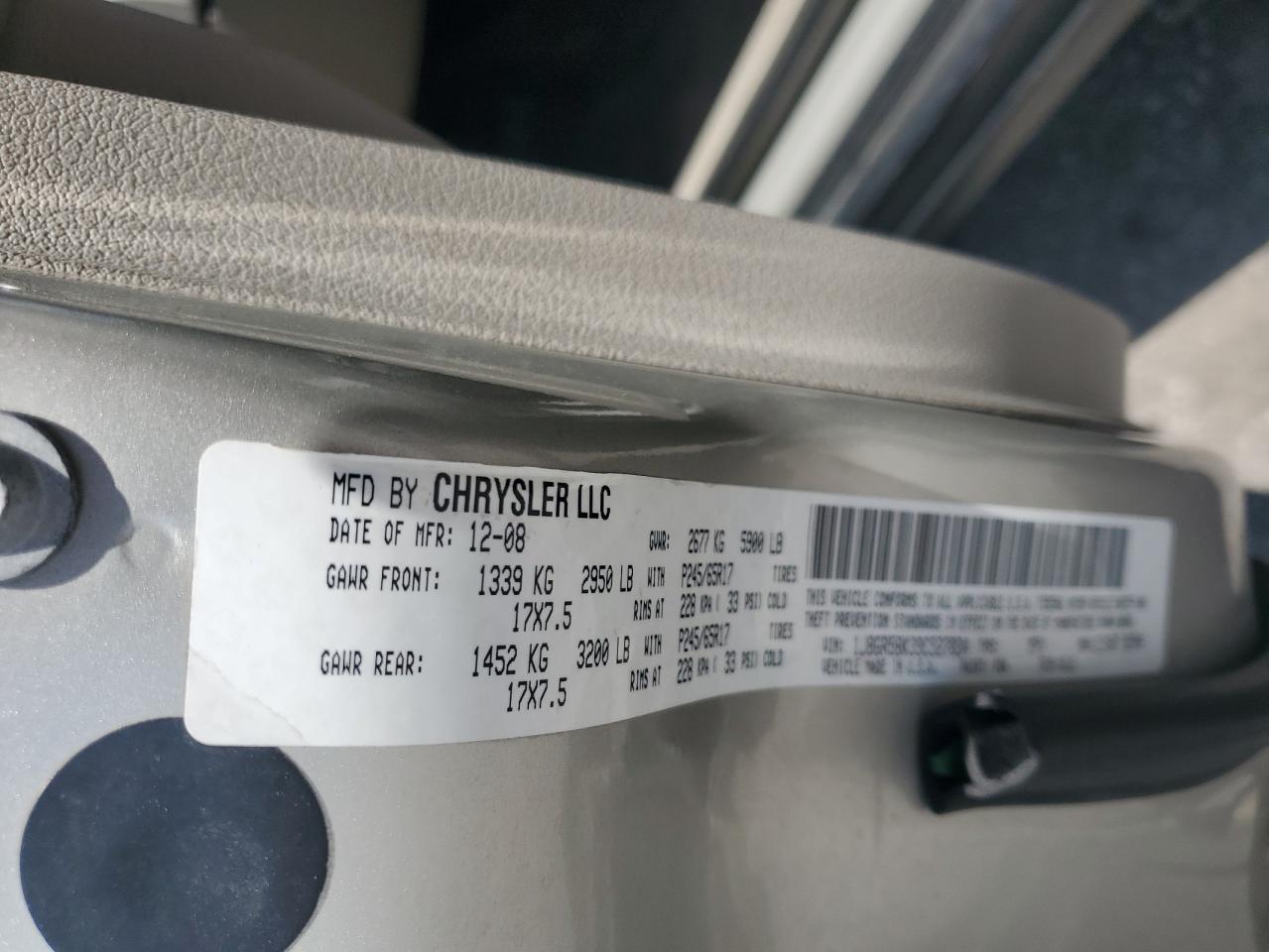 1J8GR58K39C527834 2009 Jeep Grand Cherokee Limited