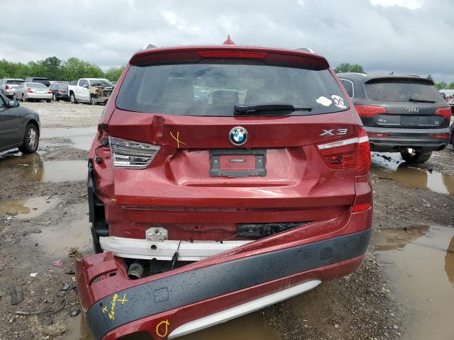 2014 BMW X3 xDrive28I VIN: 5UXWX9C59E0D31735 Lot: 54068994