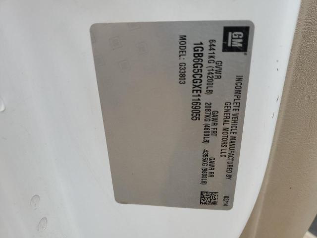 2014 Chevrolet Express G4500 VIN: 1GB6G5CGXE1169055 Lot: 55417164