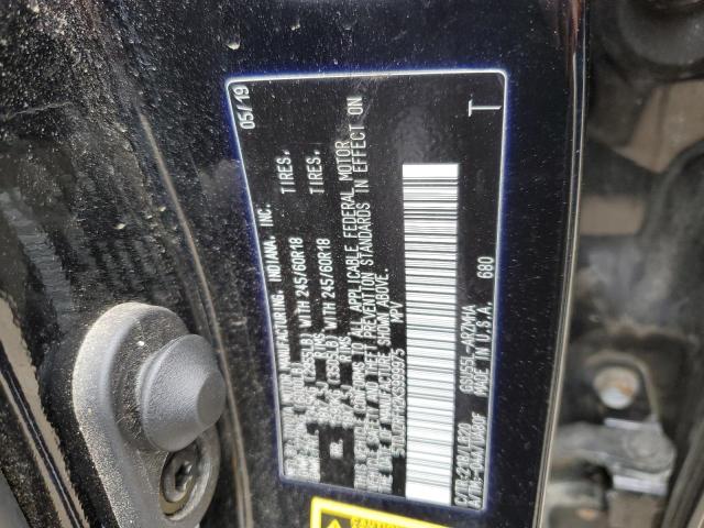 2019 Toyota Highlander Se VIN: 5TDJZRFH2KS999975 Lot: 56848454