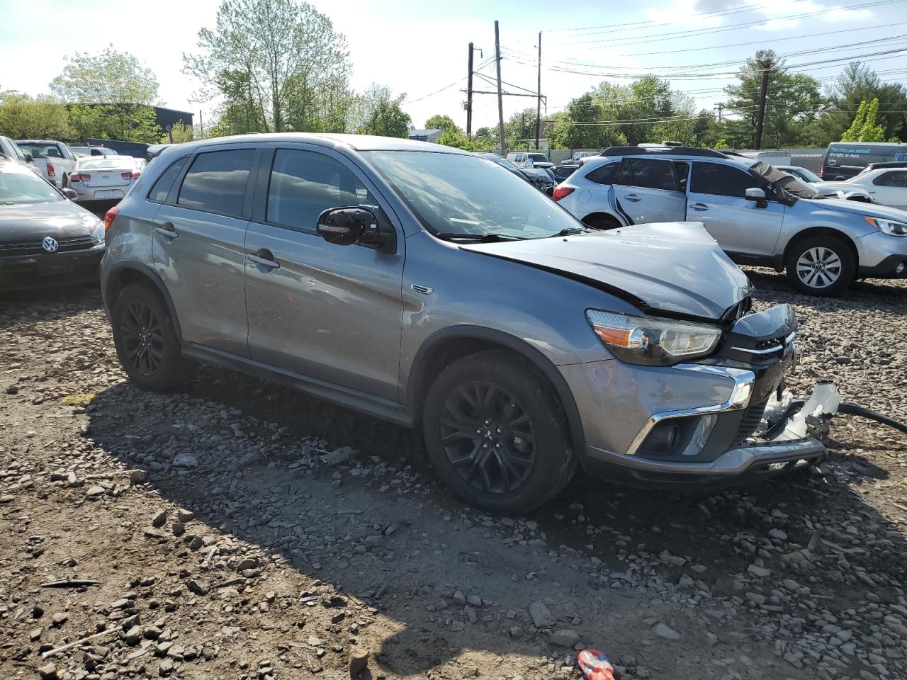 2019 Mitsubishi Outlander Sport Es vin: JA4AR3AU3KU021086