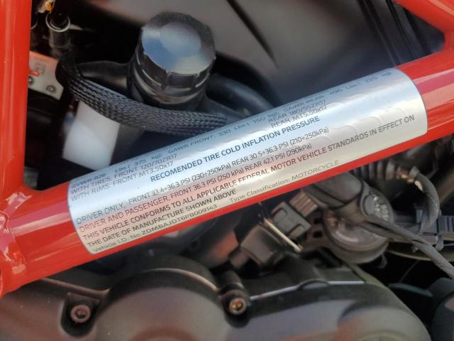 2023 DUCATI HYPERMOTAR ZDMBAJDT6PB009143