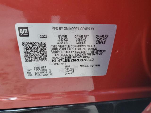 2024 BUICK ENVISTA SP KL47LBE26RB078242