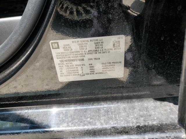 2016 CHEVROLET SILVERADO - 1GC1KVE89GF270586