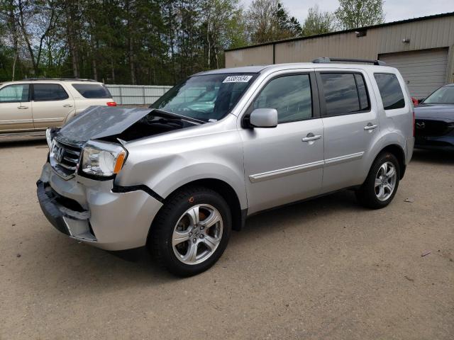 2012 Honda Pilot Ex VIN: 5FNYF4H45CB045487 Lot: 53381534