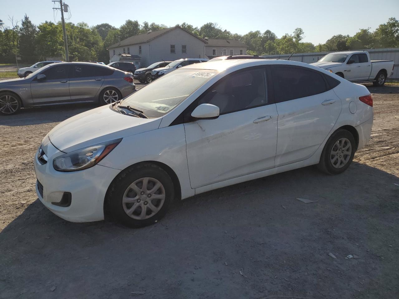 KMHCT4AE2EU625856 2014 Hyundai Accent Gls