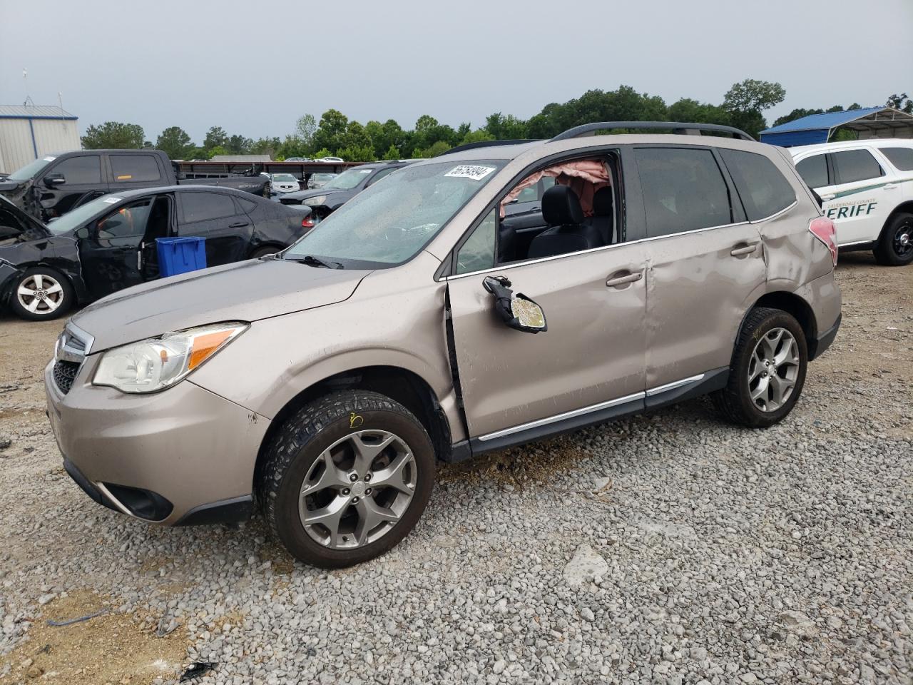 2015 Subaru Forester 2.5I Touring vin: JF2SJAUCXFH422935