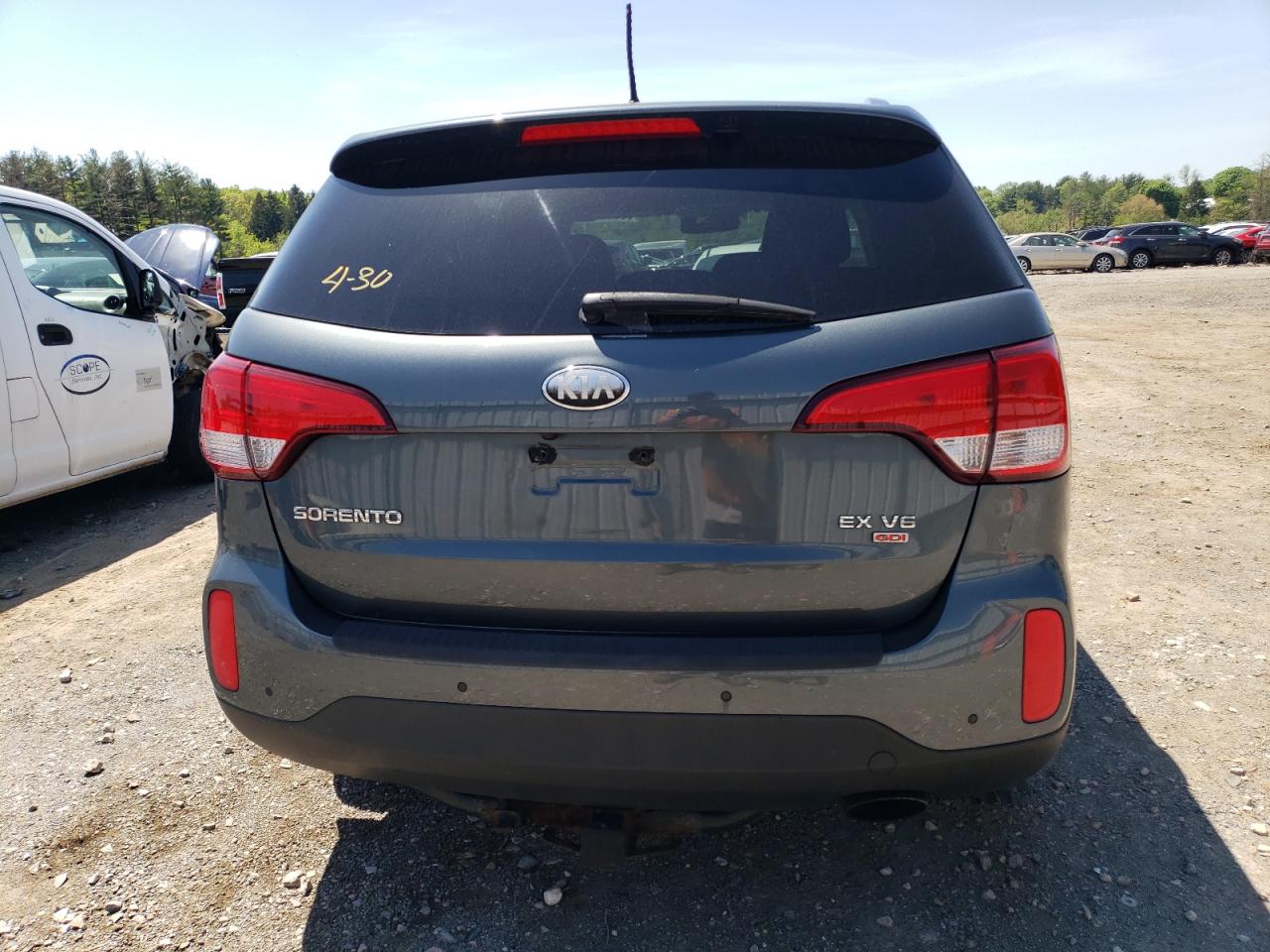 2014 Kia Sorento Ex vin: 5XYKUDA70EG467422