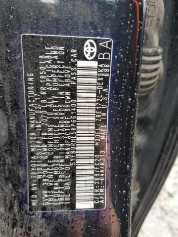 2017 Toyota Corolla L VIN: 5YFBURHE5HP661400 Lot: 55953424