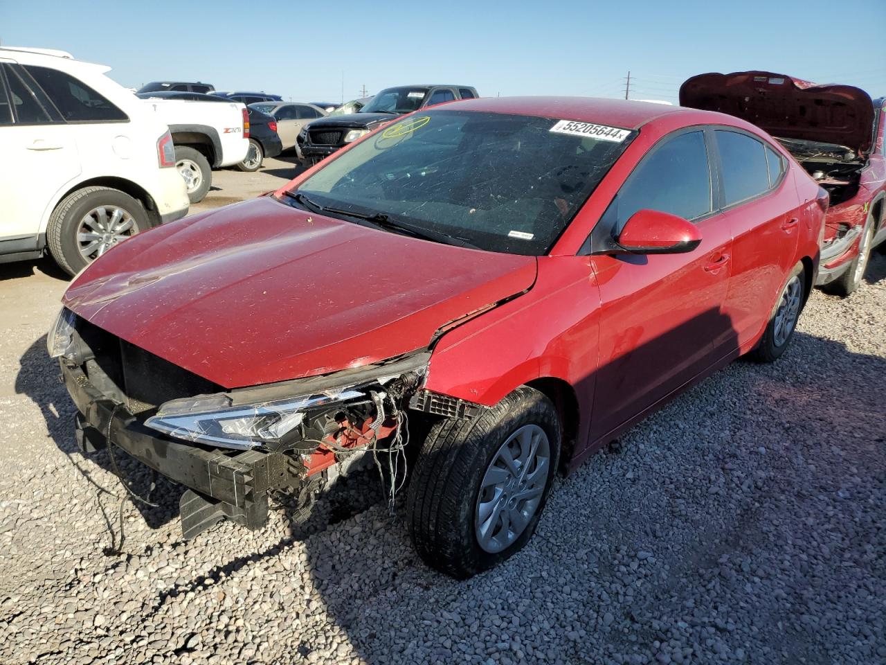 KMHD74LF9KU782259 2019 Hyundai Elantra Se