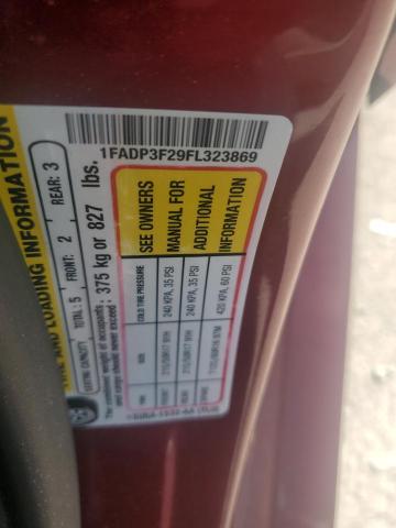 2015 Ford Focus Se VIN: 1FADP3F29FL323869 Lot: 55632554