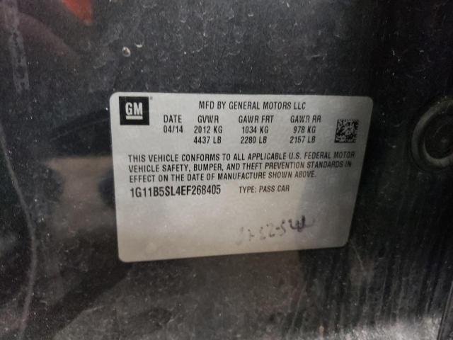2014 Chevrolet Malibu Ls VIN: 1G11B5SL4EF268405 Lot: 53843344