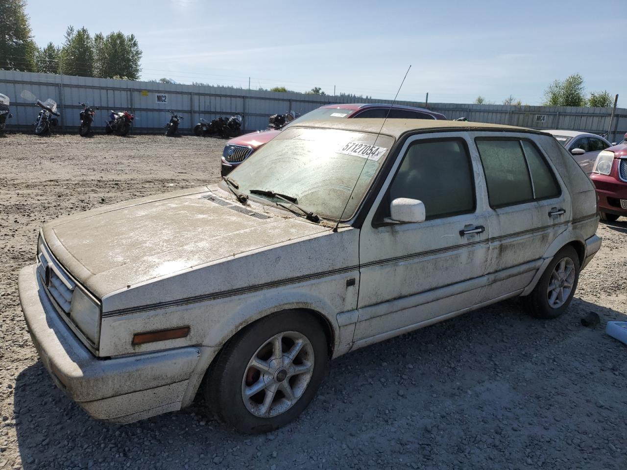 3VWFA21G4NM001765 1992 Volkswagen Golf Gl