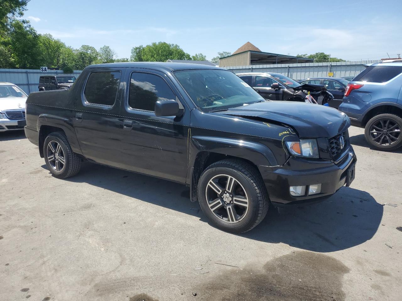 5FPYK1F71EB007661 2014 Honda Ridgeline Sport