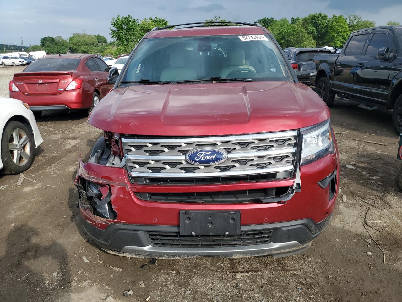 1FM5K8D80JGB62004 2018 Ford Explorer Xlt