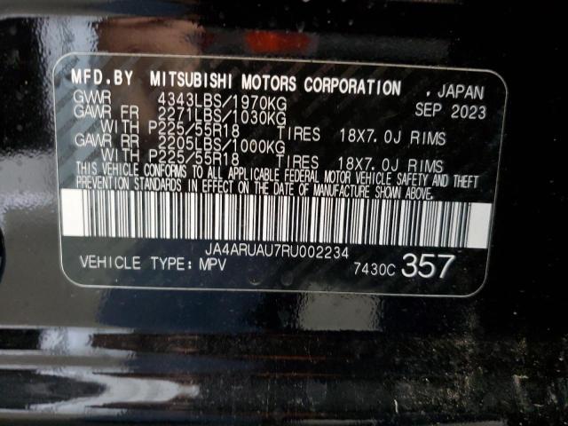 JA4ARUAU7RU002234 2024 Mitsubishi Outlander Sport S/Se