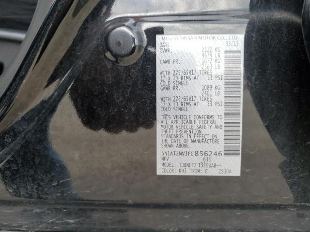 2015 Nissan Rogue S VIN: 5N1AT2MV3FC856246 Lot: 55963944