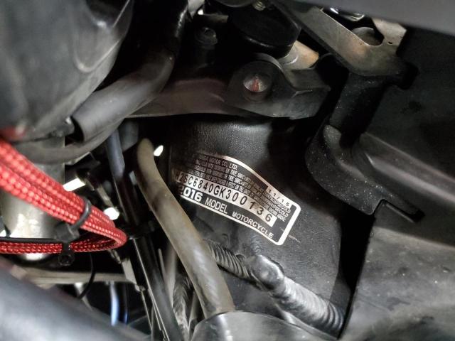 2016 HONDA GL1800 B JH2SC6840GK300136