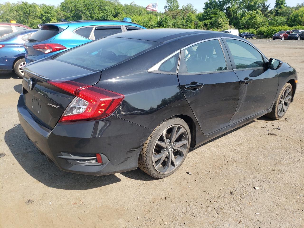 2HGFC2F87LH593013 2020 Honda Civic Sport