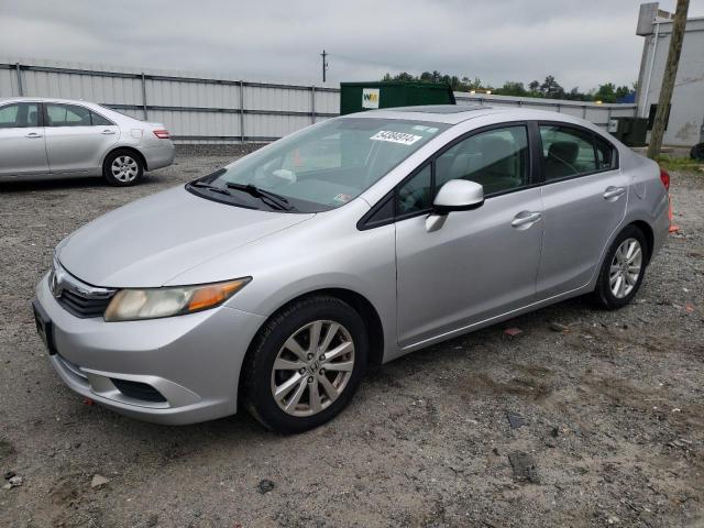 2012 Honda Civic Ex VIN: 19XFB2F80CE303756 Lot: 54384914