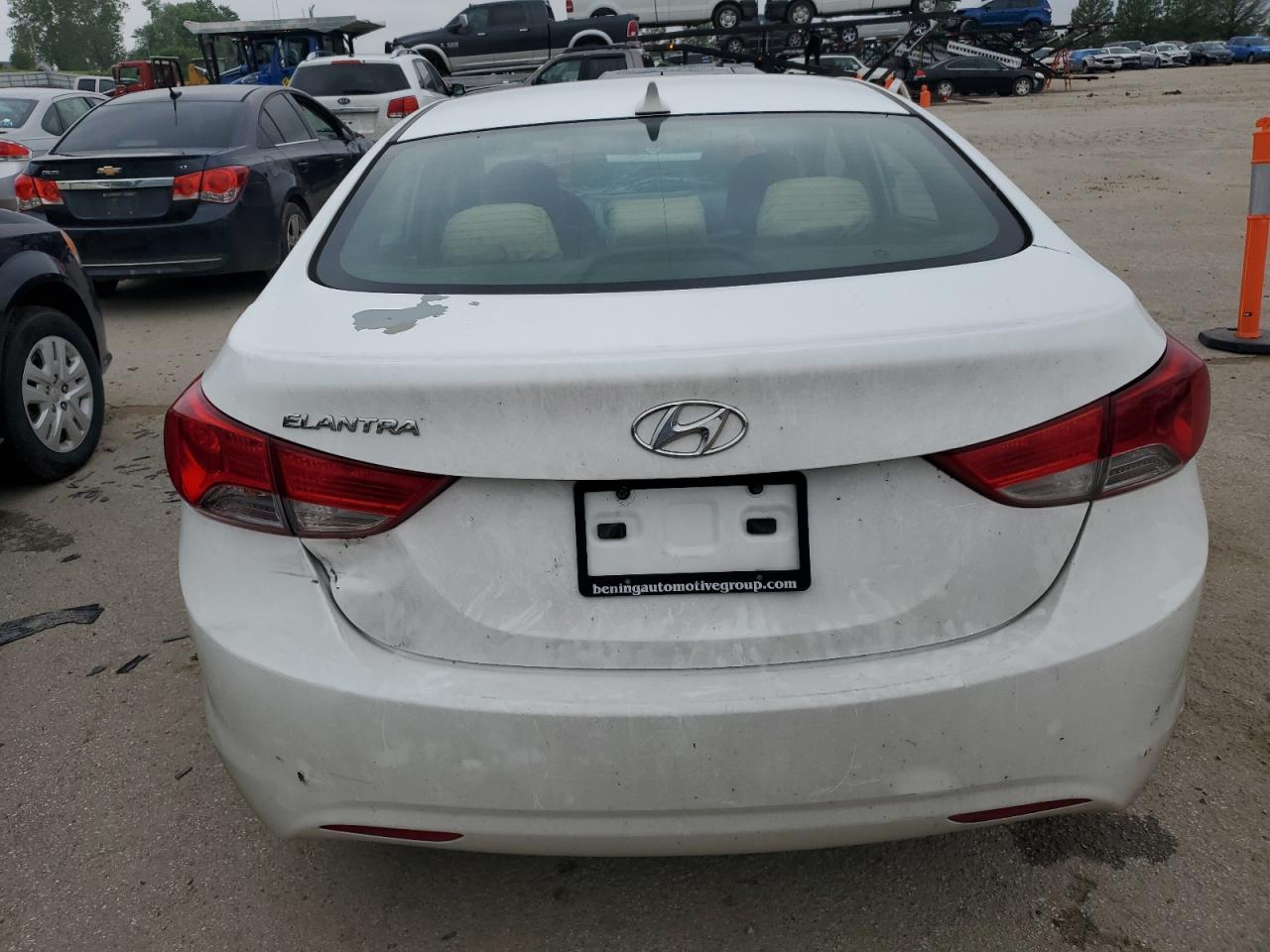 2013 Hyundai Elantra Gls vin: 5NPDH4AE6DH363147