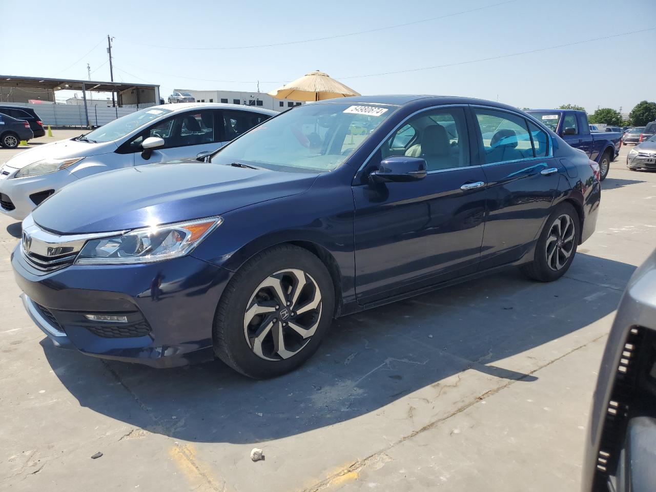 1HGCR2F80GA205254 2016 Honda Accord Exl