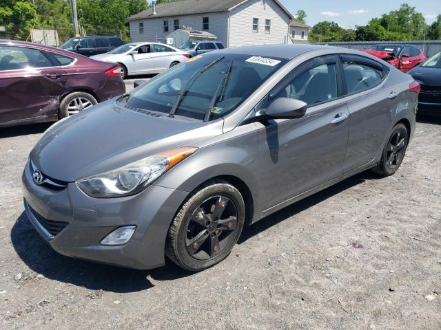 Lot #2533619091 2013 HYUNDAI ELANTRA GL salvage car