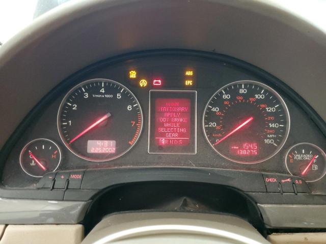 2003 Audi A4 1.8T Quattro VIN: WAULC68E13A317658 Lot: 55561754