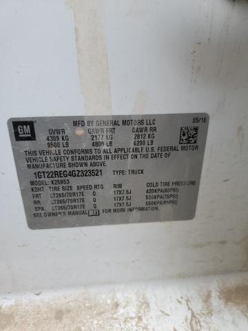 2016 GMC Sierra K2500 Heavy Duty VIN: 1GT22REG4GZ323521 Lot: 53703024