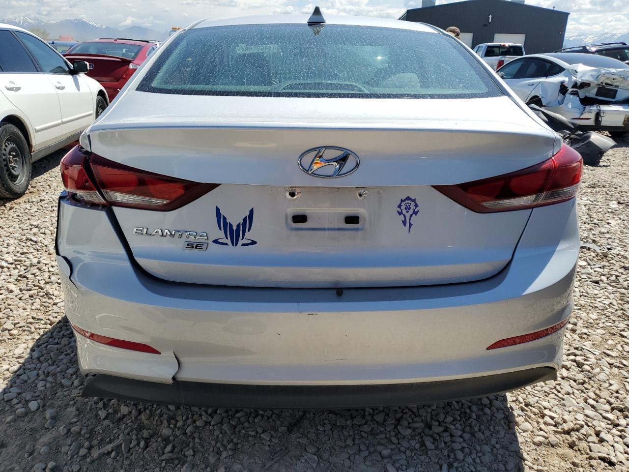 KMHD74LF3HU128284 2017 Hyundai Elantra Se