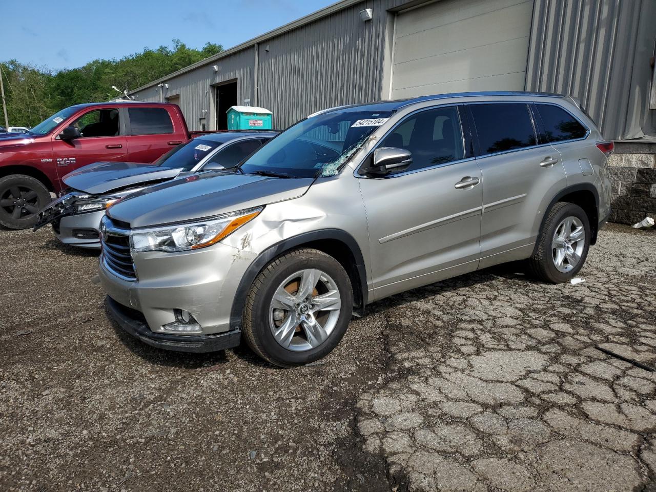 5TDDKRFH9GS318137 2016 Toyota Highlander Limited