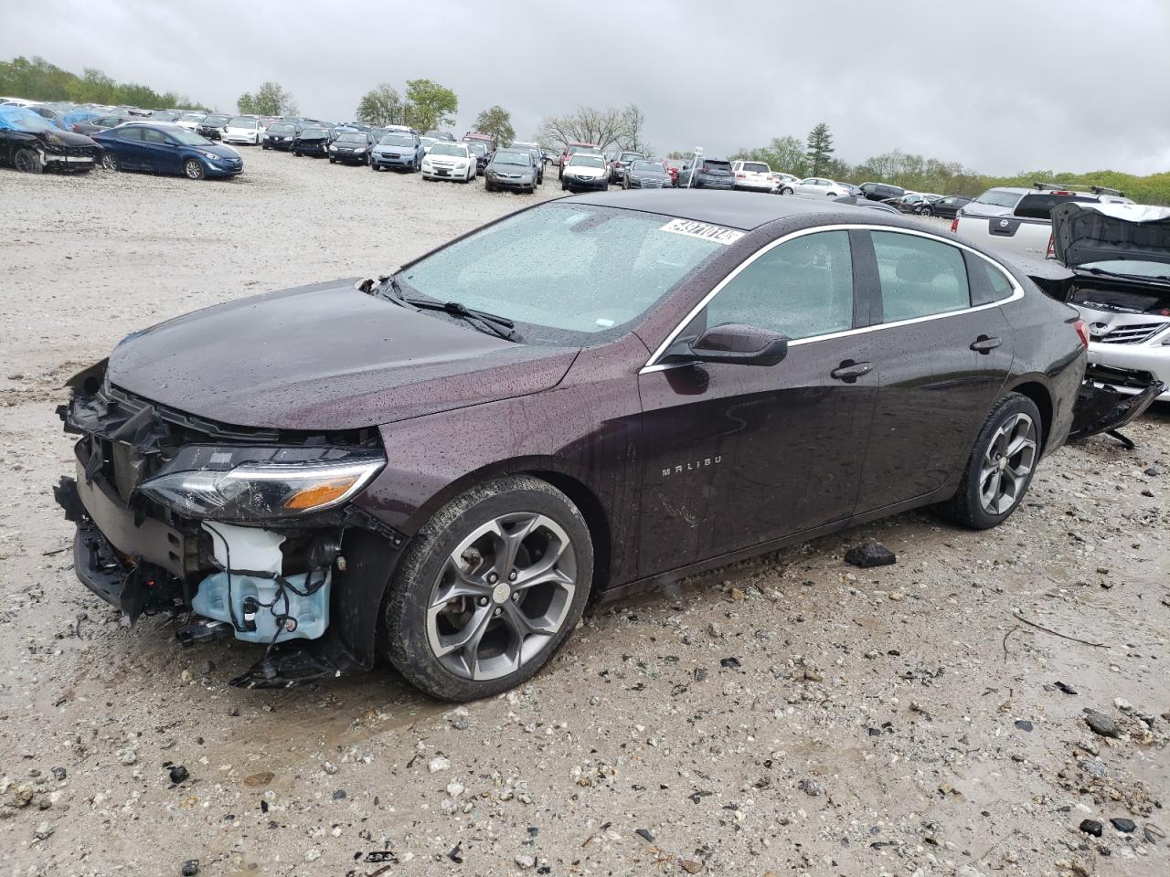 1G1ZD5ST6MF024167 2021 Chevrolet Malibu Lt