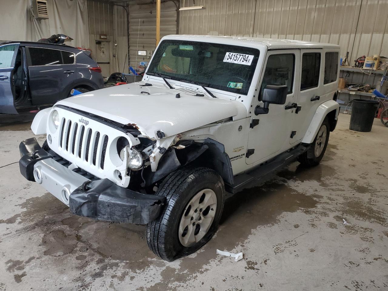 1C4BJWEG9EL118407 2014 Jeep Wrangler Unlimited Sahara