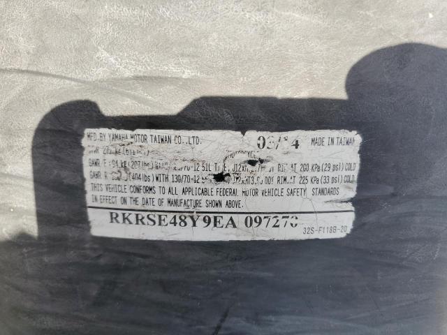 2014 YAMAHA YW125 RKRSE48Y9EA097270