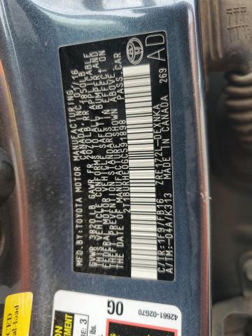 2016 Toyota Corolla L VIN: 2T1BURHE0GC591898 Lot: 54618404