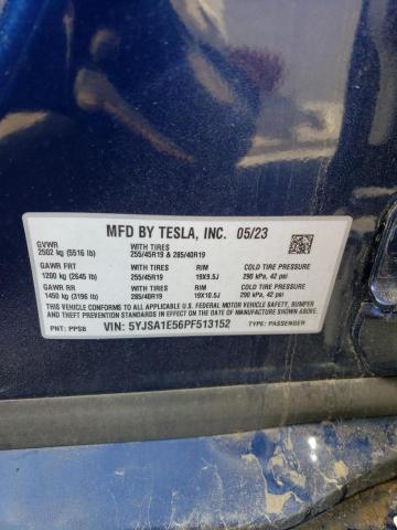 2023 TESLA MODEL S - 5YJSA1E56PF513152