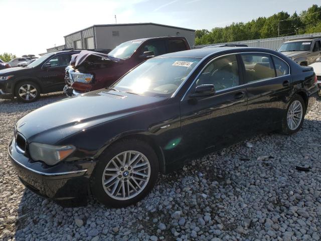 2003 BMW 745 Li VIN: WBAGN63433DR12584 Lot: 54190074