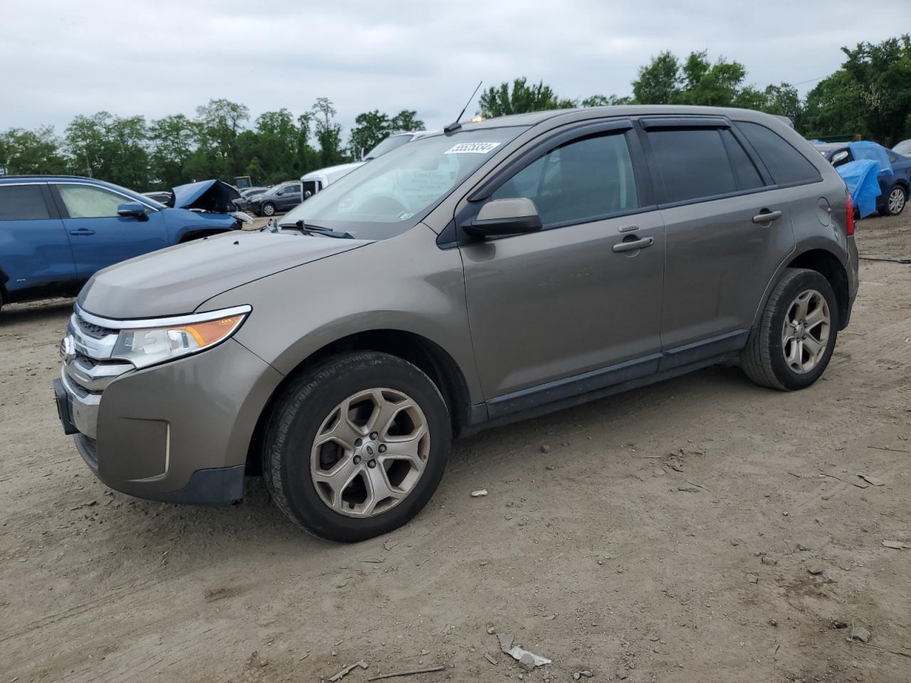 2FMDK4JC4DBA22255 2013 Ford Edge Sel