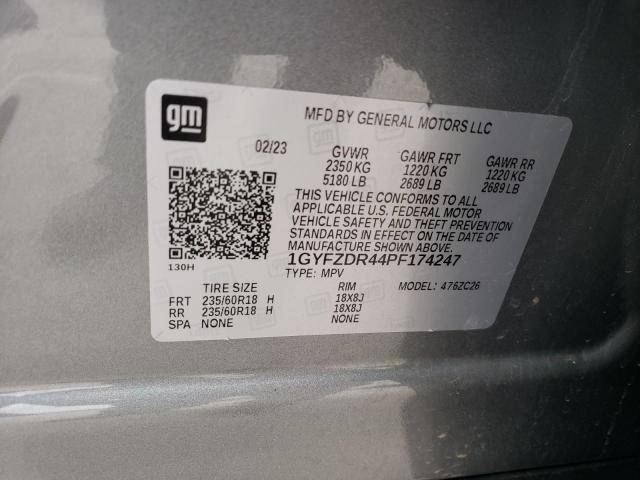 1GYFZDR44PF174247 Cadillac XT4 PREMIU 14