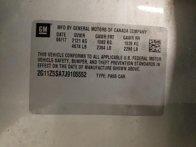 2018 Chevrolet Impala Ls VIN: 2G11Z5SA7J9105552 Lot: 55017624