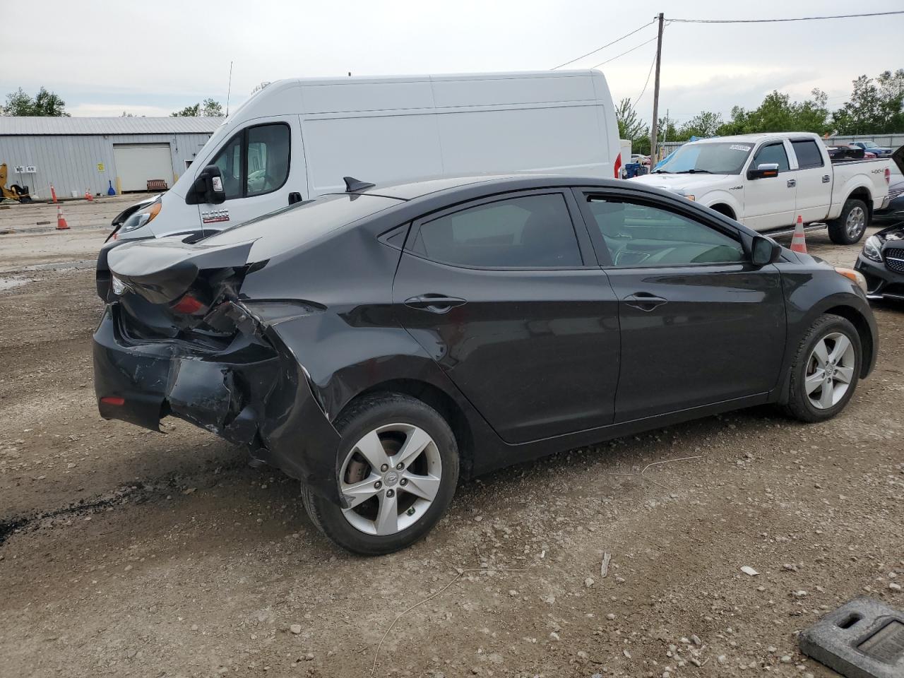 KMHDH4AE5CU467323 2012 Hyundai Elantra Gls